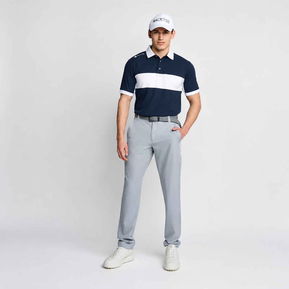 Focus Polo für Herren, Marineblau