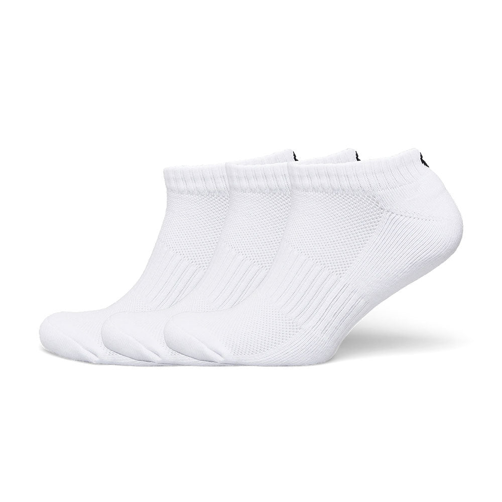 BACKTEE Low-Cut Socken 3er-Pack, Weiß