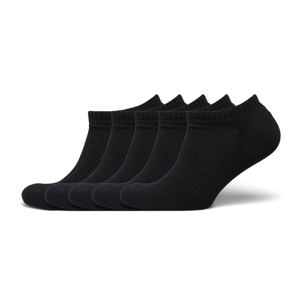 BACKTEE Low-Cut Socken 3er-Pack, Schwarz