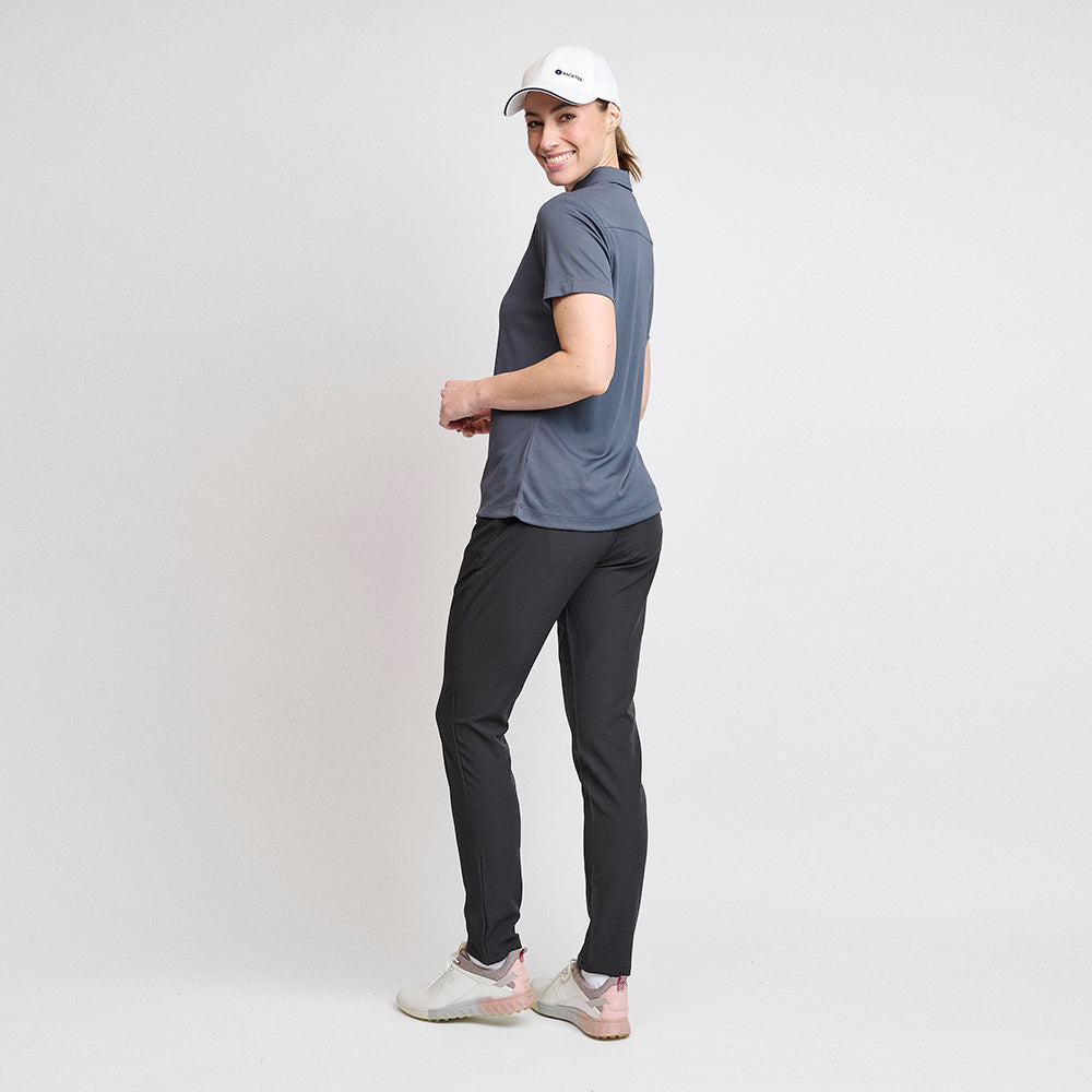 Performance-Poloshirt für Damen, Ombre Blue