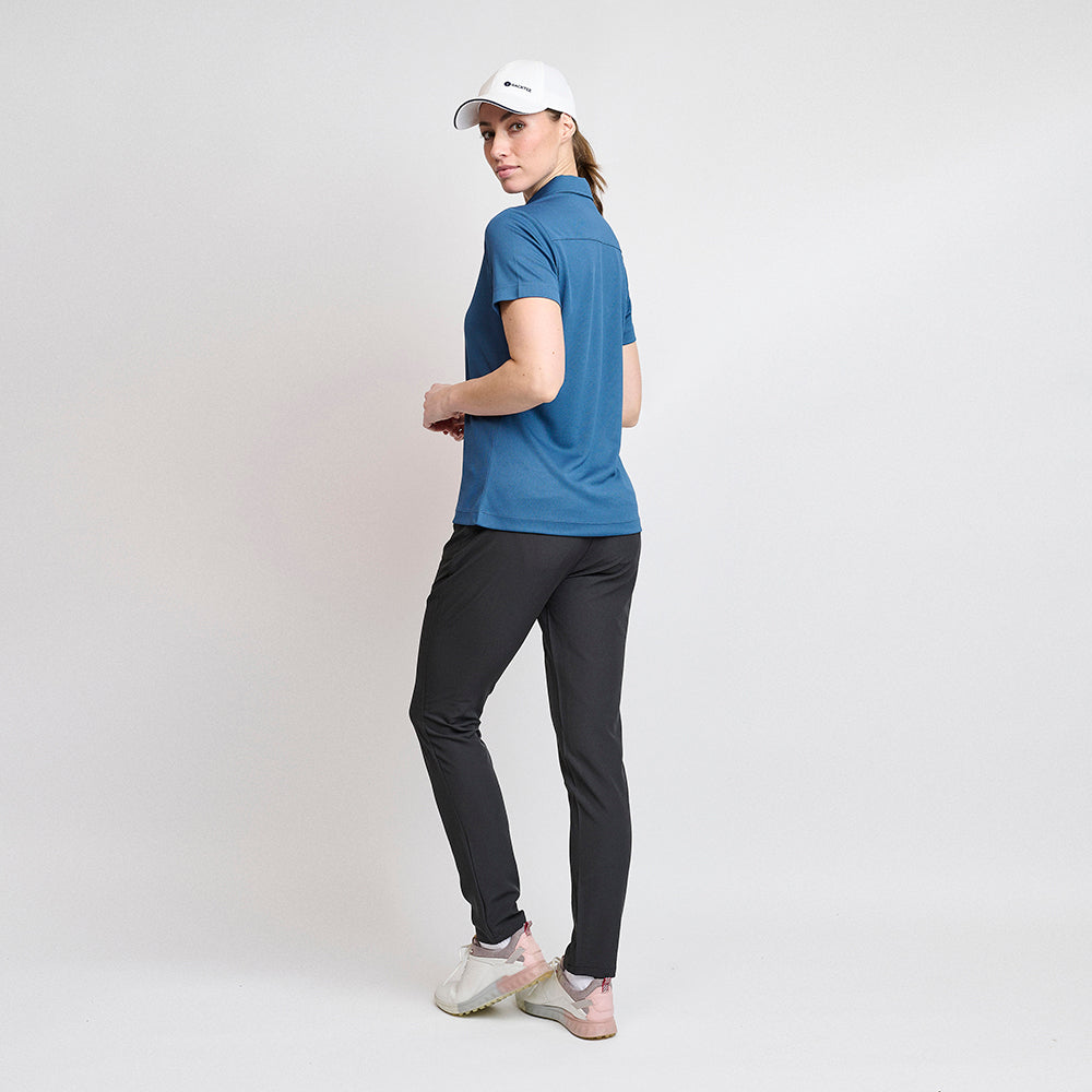 Performance-Poloshirt für Damen, Ensign Blue