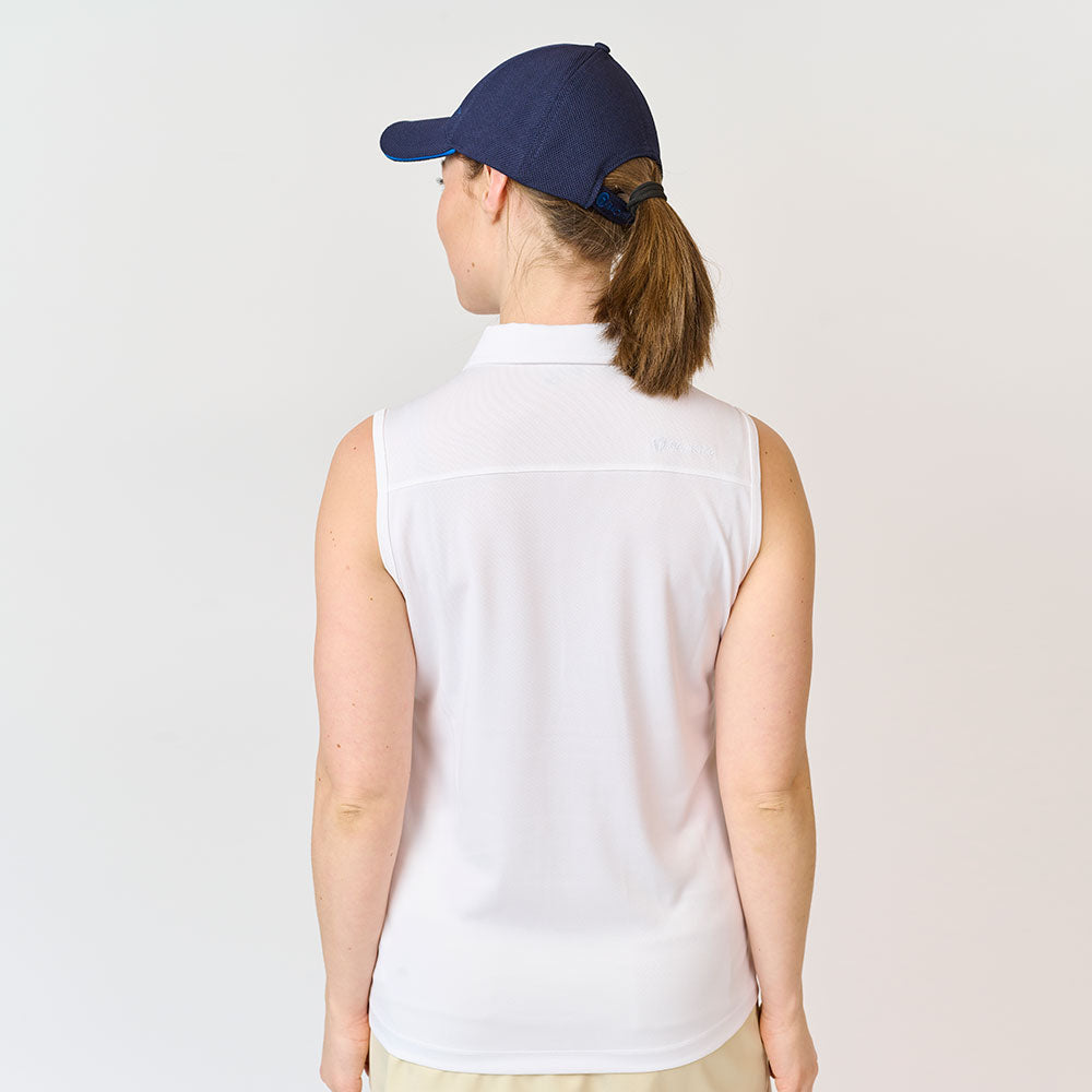 Performance-Poloshirt für Damen, Weiß