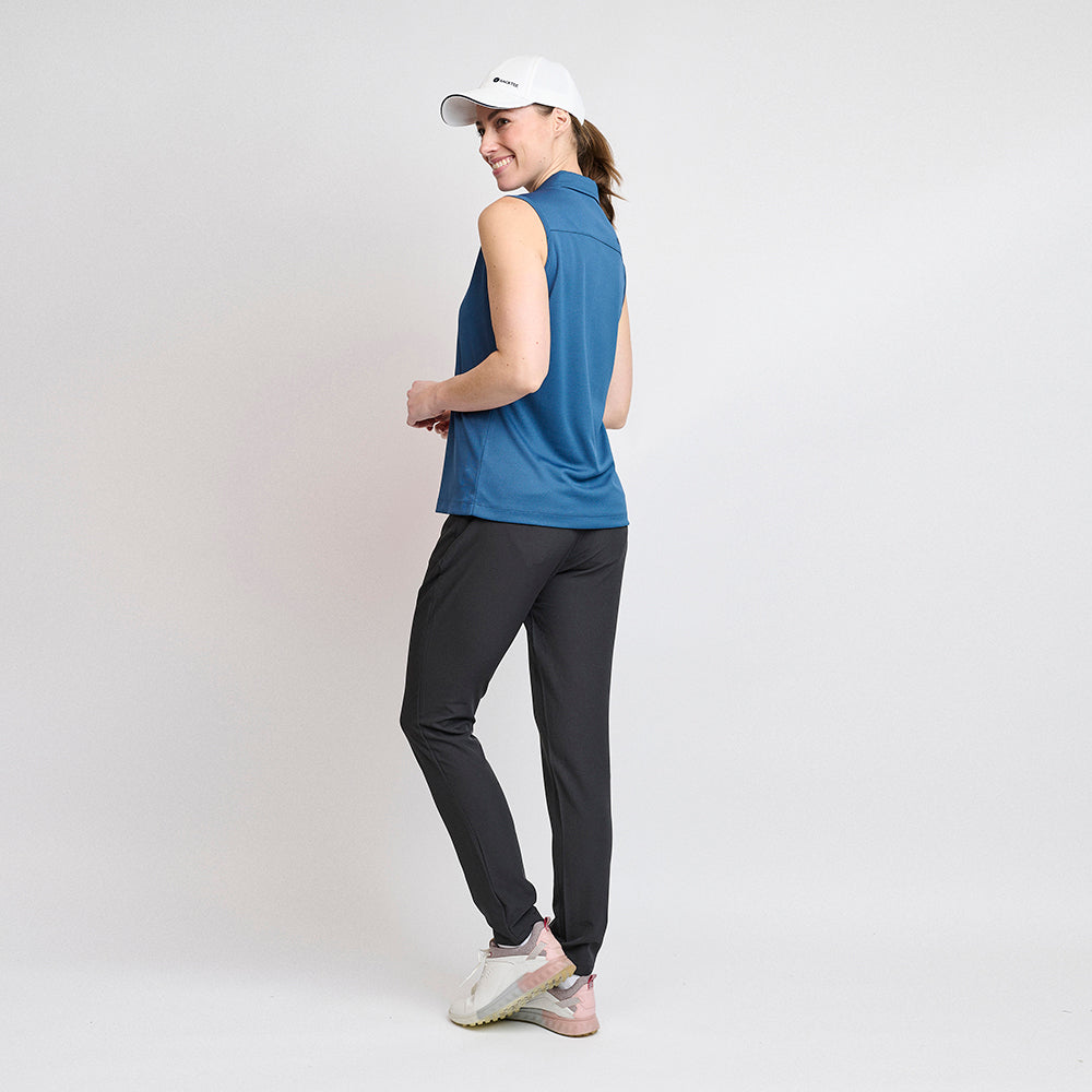 Performance-Poloshirt für Damen, Ensign Blue