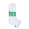 BACKTEE Knöchelsocken 3er-Pack, Weiß