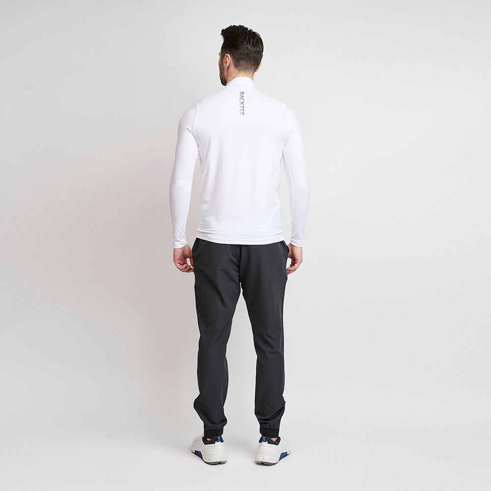 Rollkragenpullover von First Skin für Herren, Weiß