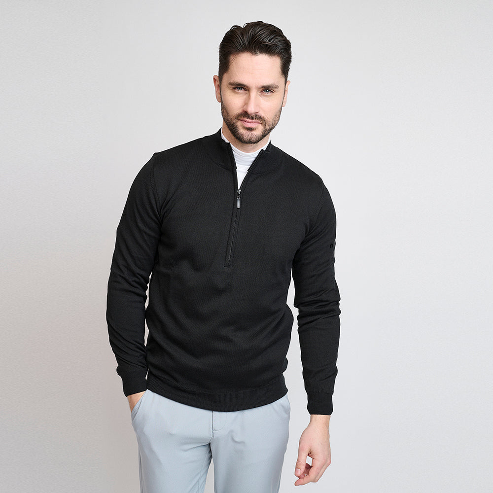 Herren-Windjacke, Schwarz